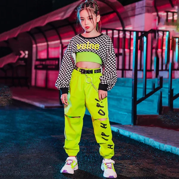2025 Girls Jazz Dance Costumes Children'S Hip-Hop Street Dance - Image 5