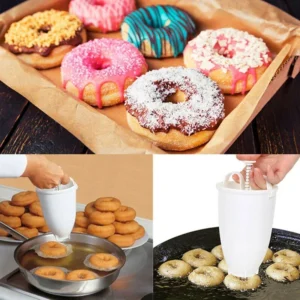 Make Perfect Donuts at Home with DIY Confectionery Pastry Baking Tools Donut Maker