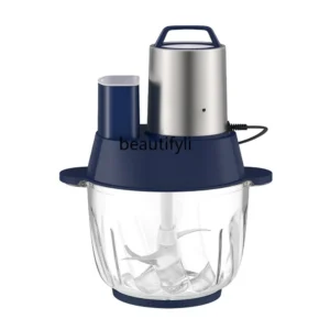 Household garlic puree mixing and mincing meat multi-functional cooking machine