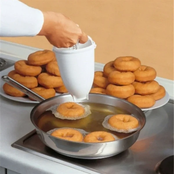 Make Perfect Donuts at Home with DIY Confectionery Pastry Baking Tools Donut Maker - Image 4