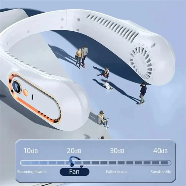 Neck Bladeless Fan Mini Ultra Long Life - Image 5
