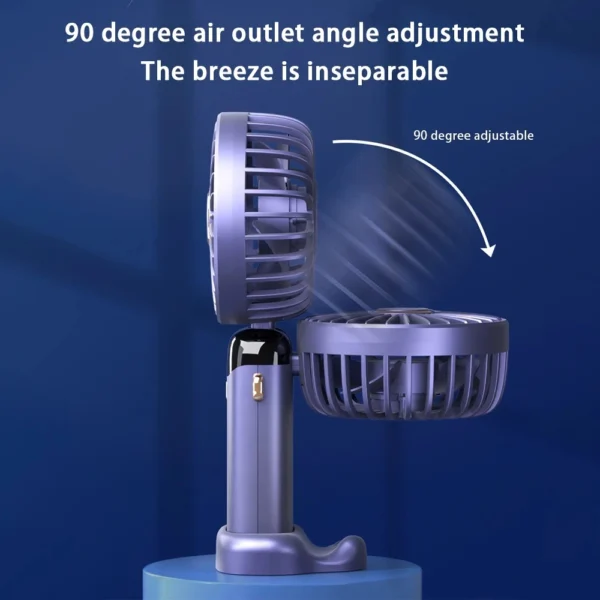 Neck Hanging Fans Handheld Mini Fan Foldable Portable - Image 4