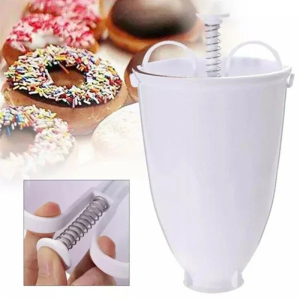 Make Perfect Donuts at Home with DIY Confectionery Pastry Baking Tools Donut Maker - Image 5