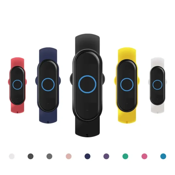 Strap For xiaomi mi band 7 6 5 4 3 Silicone Bracelet for miband 6 watch Accessories Wristband for Mi Band 5 xiaomi band 7 straps - Image 2