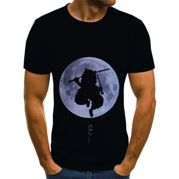 T-shirt Men Women Summer Fashion Casual Short Sleeved Unisex Harajuku Streetwear Oversized T Shirt - Image 4