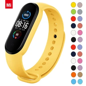 Watchbands for Xiaomi Mi Band 7 bracelet silicone wrist Miband 5 6