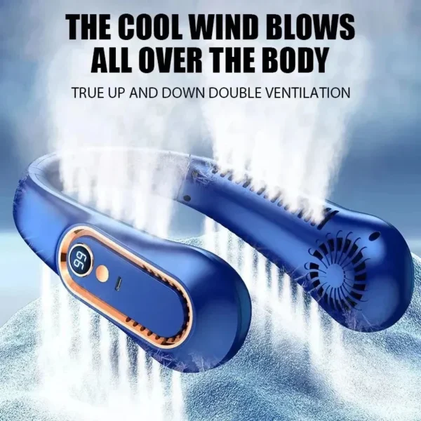 Neck Bladeless Fan Mini Ultra Long Life - Image 2