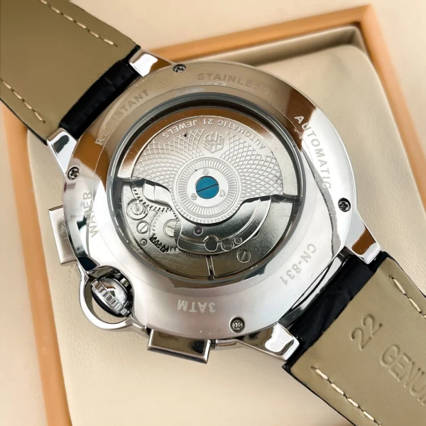CASENO Star Roman Grand Men's Fully Automatic Watch Tourbillon Belt Mechanical Watch-831GSR - Image 2