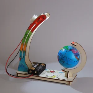 Day Night Alternation Globe Kids Science Toys DIY STEM Technological